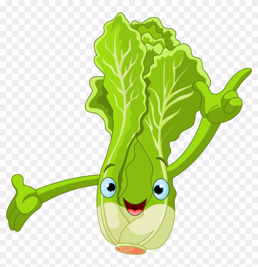 Lettuce Cartoon Royalty-free Clip Art - Lettuce Clip Art #410048