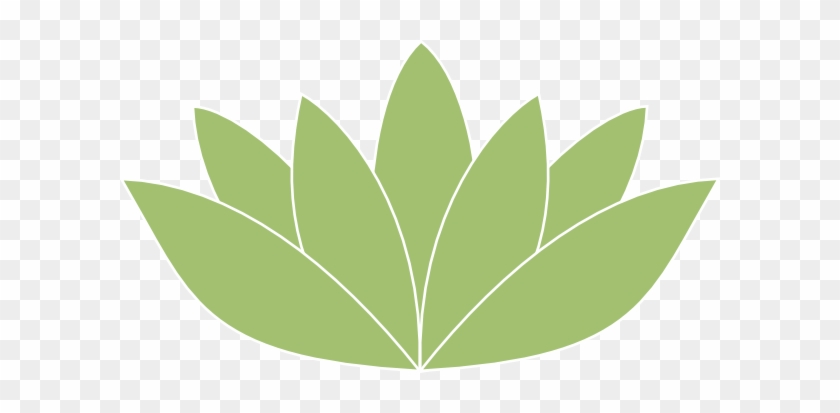Green Lotus Flower Clipart - Lotus Flower Svg #410068