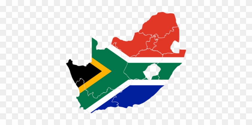 Explore The Cultural Side Of South Africa With Go Touch - South Africa Map Flag #410134