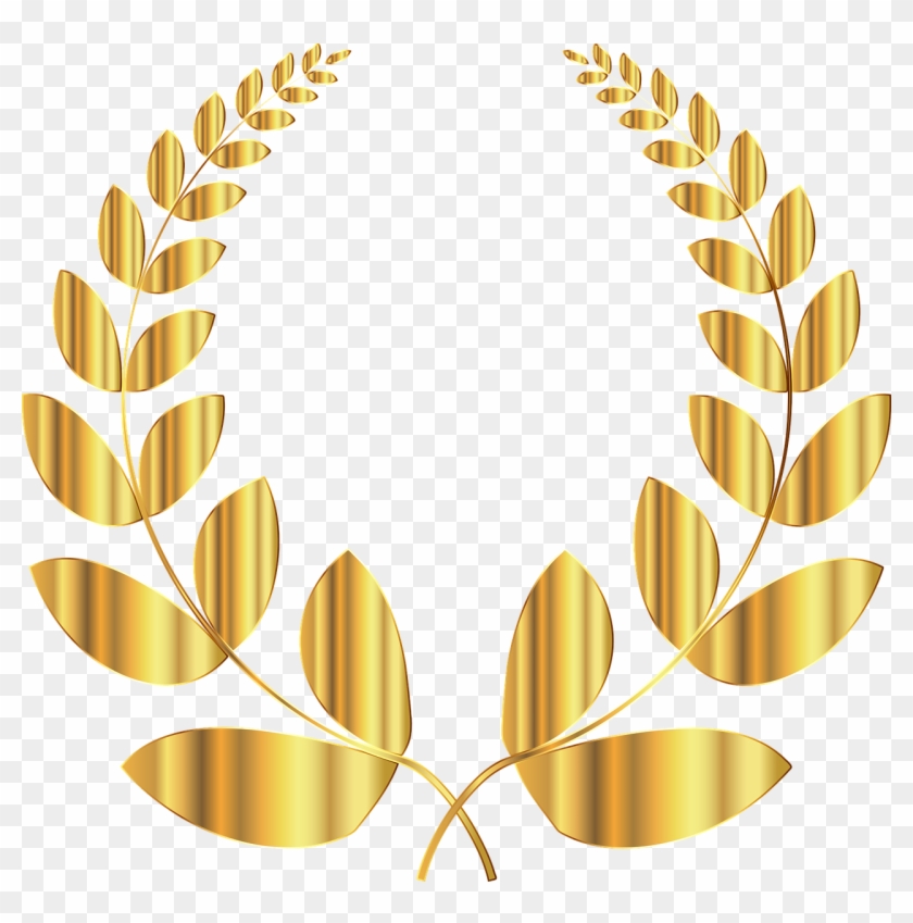 Laurel Wreath Conquest Triumph Png Image - Laurel Wreath Gold Transparent Background #410152