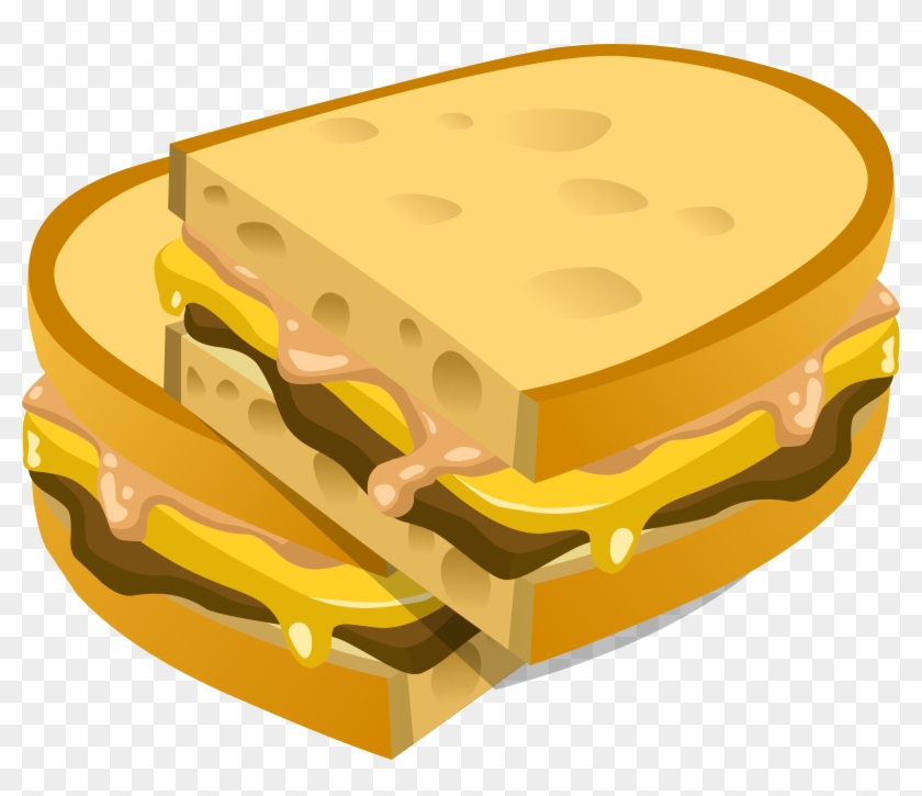 Grilled Cheese Clipart Transparent - Panini Clip Art #410175