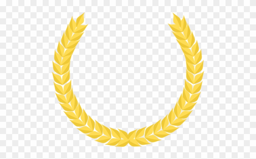 Wheat Gold Laurel Wreath Clipart - Gold Laurel Wreath Png #410247