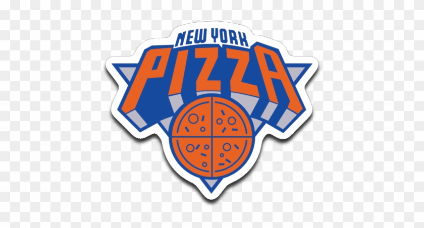 Ny Pizza Sticker - New York Knicks Draw #410265