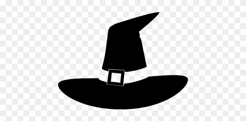 Witch's Magic Hat Icon - Sombrero De Bruja Vector #410278