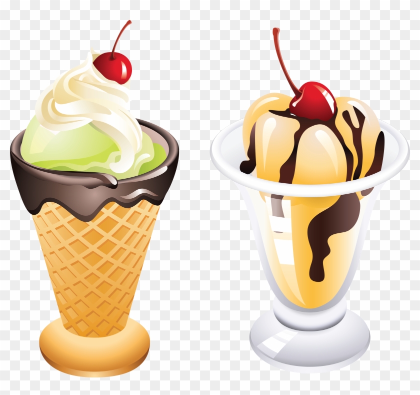 Snack Clipart Ice Cream Cup - Cold Object Clipart #410352