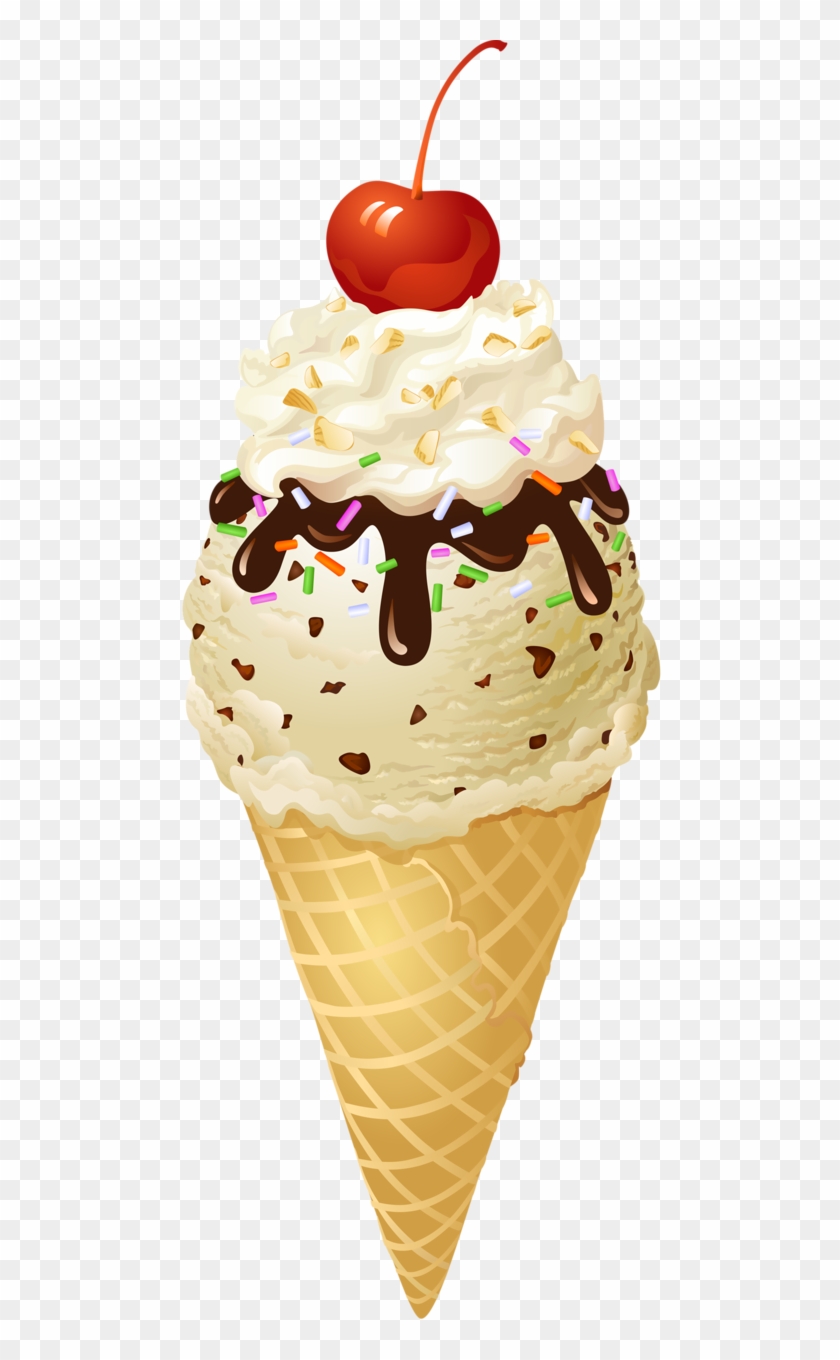 Cute Clipart ❤ ○••°‿✿⁀ice Cream‿✿⁀° - Clip Art Of Icecream #410402