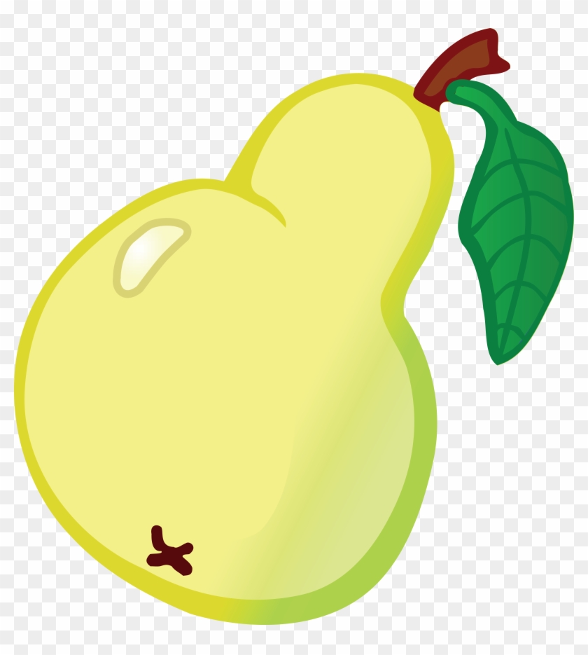 Free Clipart Of A Pear - Fruit #410457