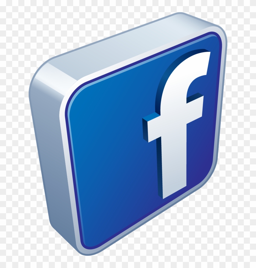 Facebook Logo 3d Png #410468