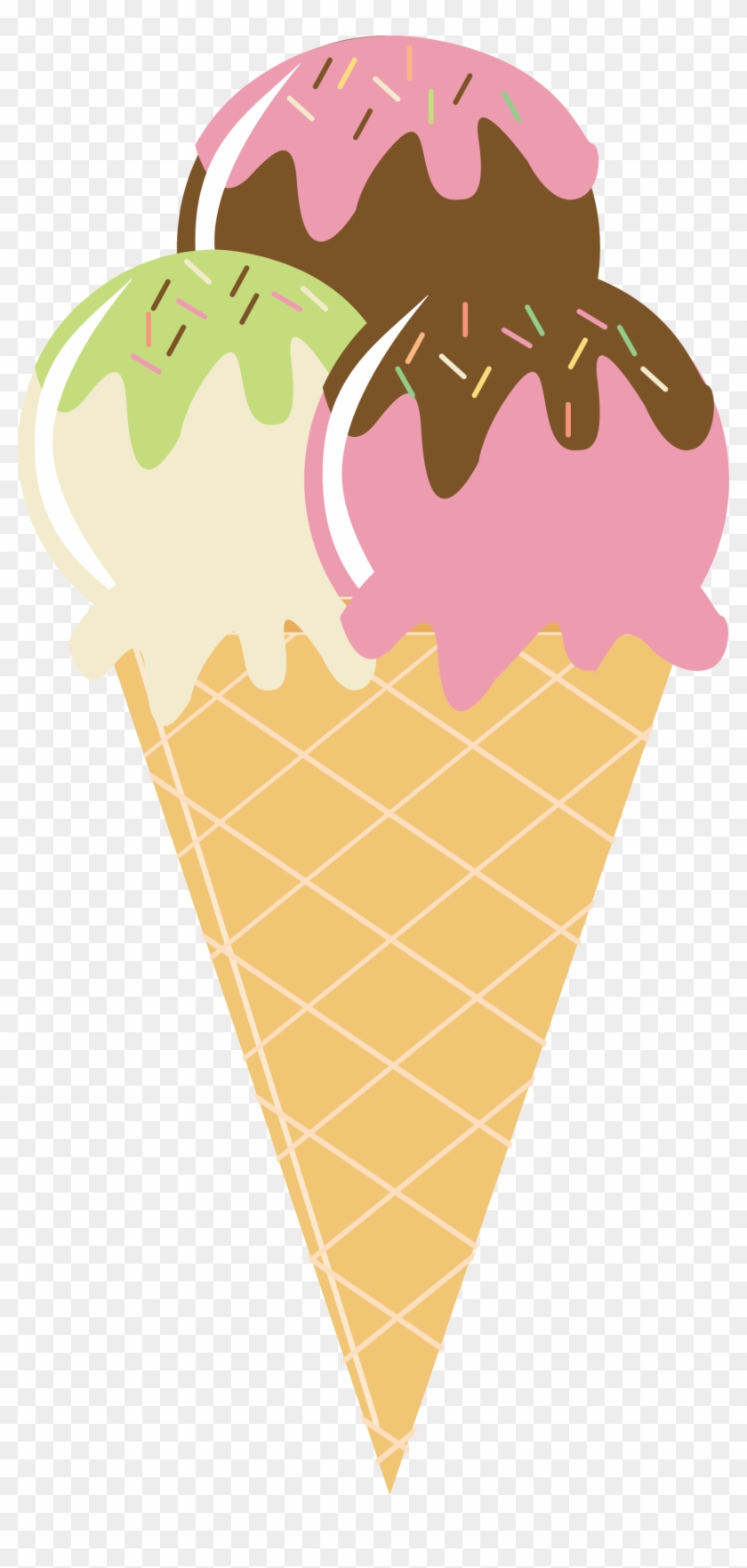 Cute Cliparts ❤ Photo By @daniellemoraesfalcao - Clipart Summer Ice Cream #410495