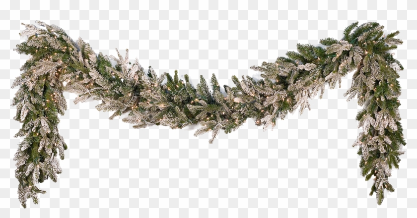 Garland Png Free Download - White Christmas Garland Png #410521