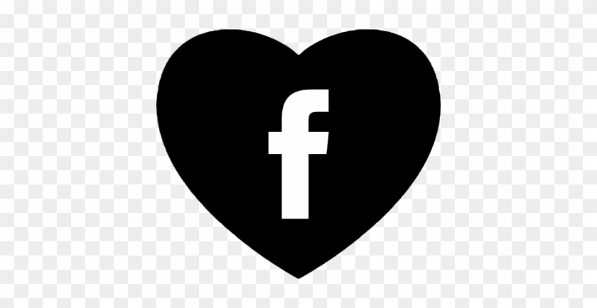 Werdet Fan Auf Facebook - Logo Facebook Corazon Png #410532