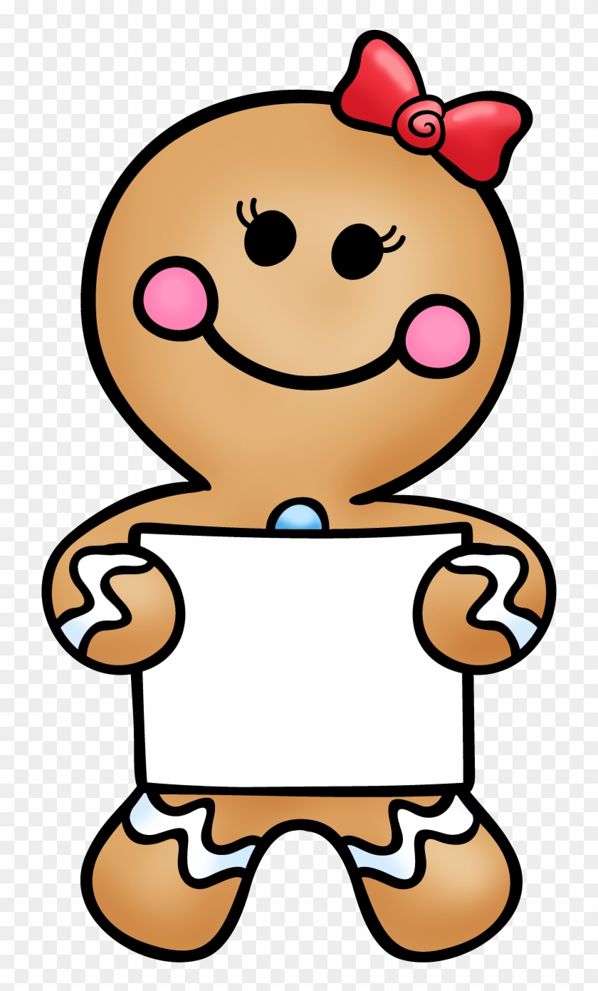 *✿**✿*pancarta*✿**✿* - Gingerbread Teacher Clipart #410574