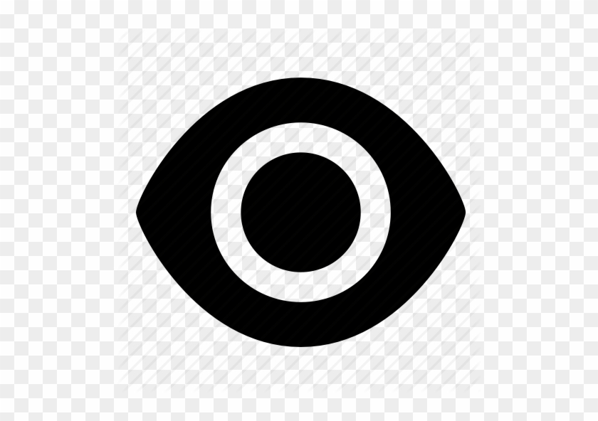 Eye Magnifying Glass Icon - Portrait Of A Man #410652