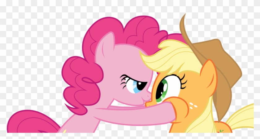 Bednarowski, Bedroom Eyes, Imminent Kissing, Pinkie - Applejack I Pinkie Pie #410690