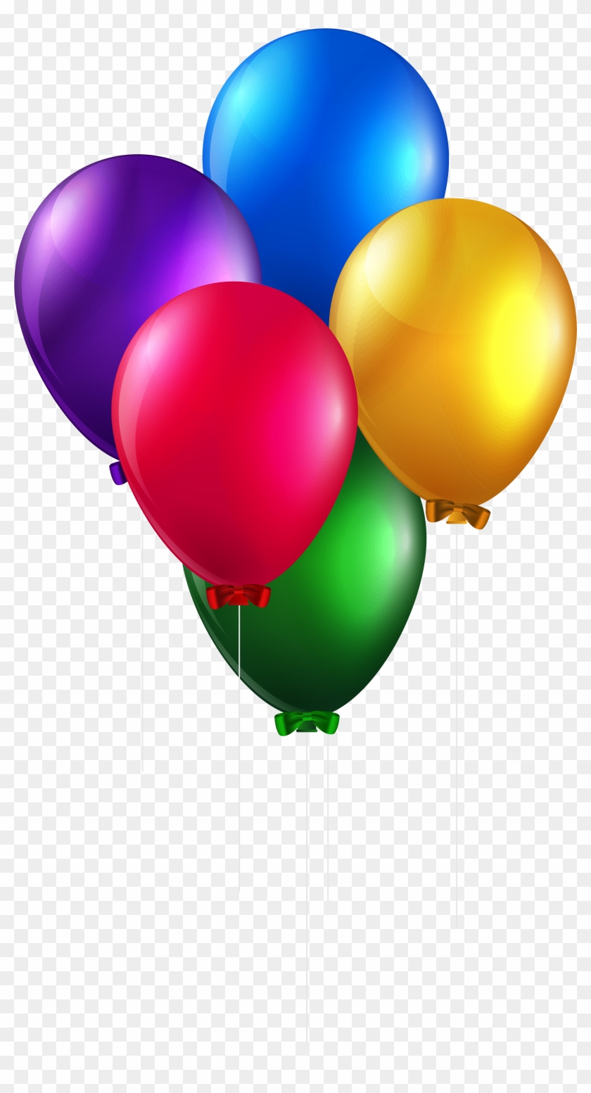 Balloon Clipart Colorful Balloon - Birthday Balloons Transparent Background #410709