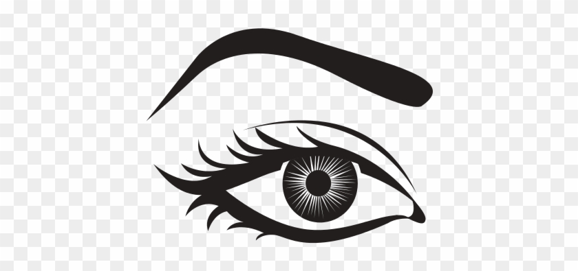 Eye And Eyebrow Icon - Eyebrow Icon Transparent Background #410773