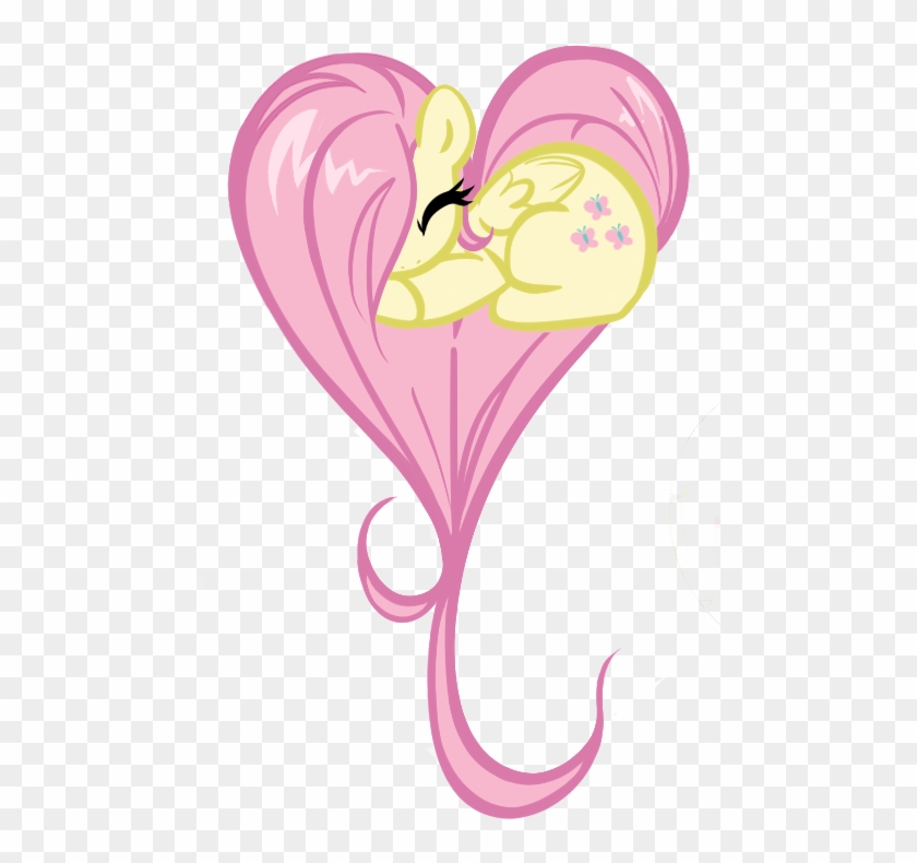 6232720 Orig - My Little Pony Heart Fluttershy #410789