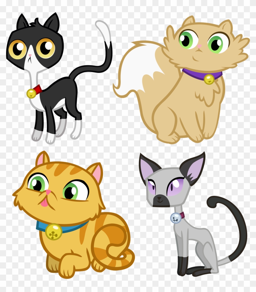 Mlp Cats By Icantunloveyou On Deviantart Fat Cat Vector - Cartoon #410854