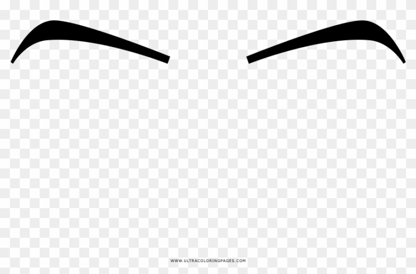 Eyebrows Coloring Page - Glasses #410898