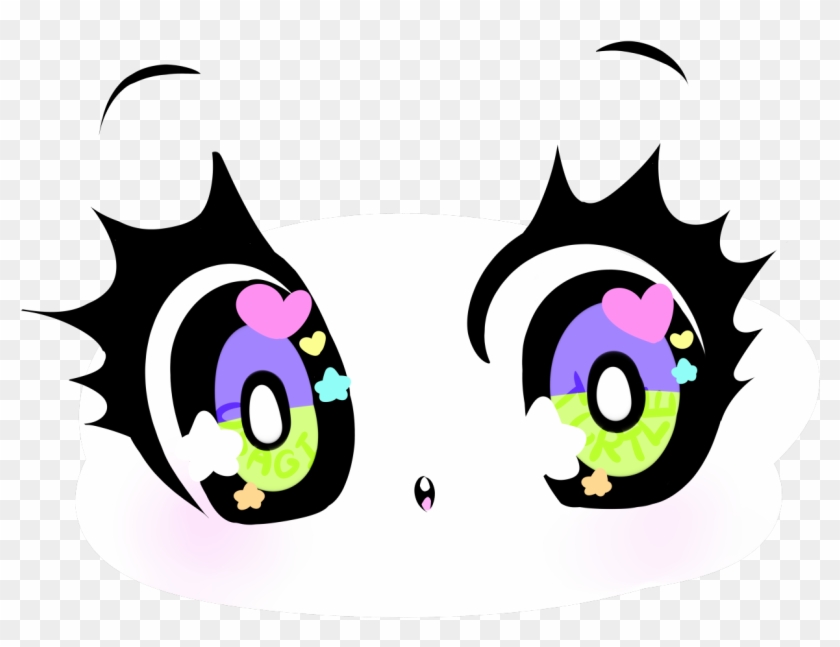 Anime Eye Clipart Png - Dark Blue Anime Eyes Transparent #410916