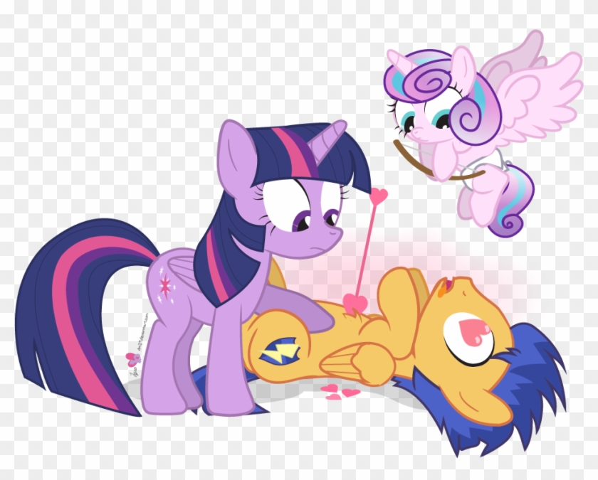 Dm29, Bow And Arrow, Bow , Cupid, Cute, Dead, Diaper, - Mlp Flash Sentry And Flurry Heart #410934