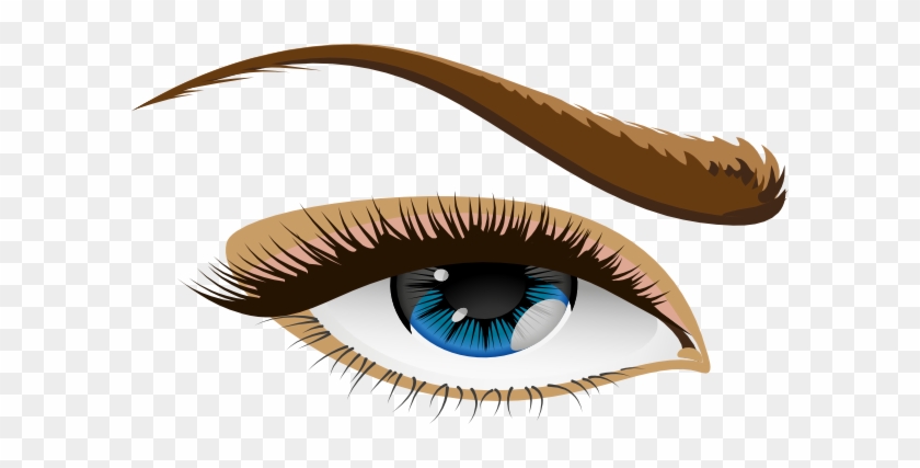 Brown Eyes Clipart Human Eye - Human Eye Clip Art #411012