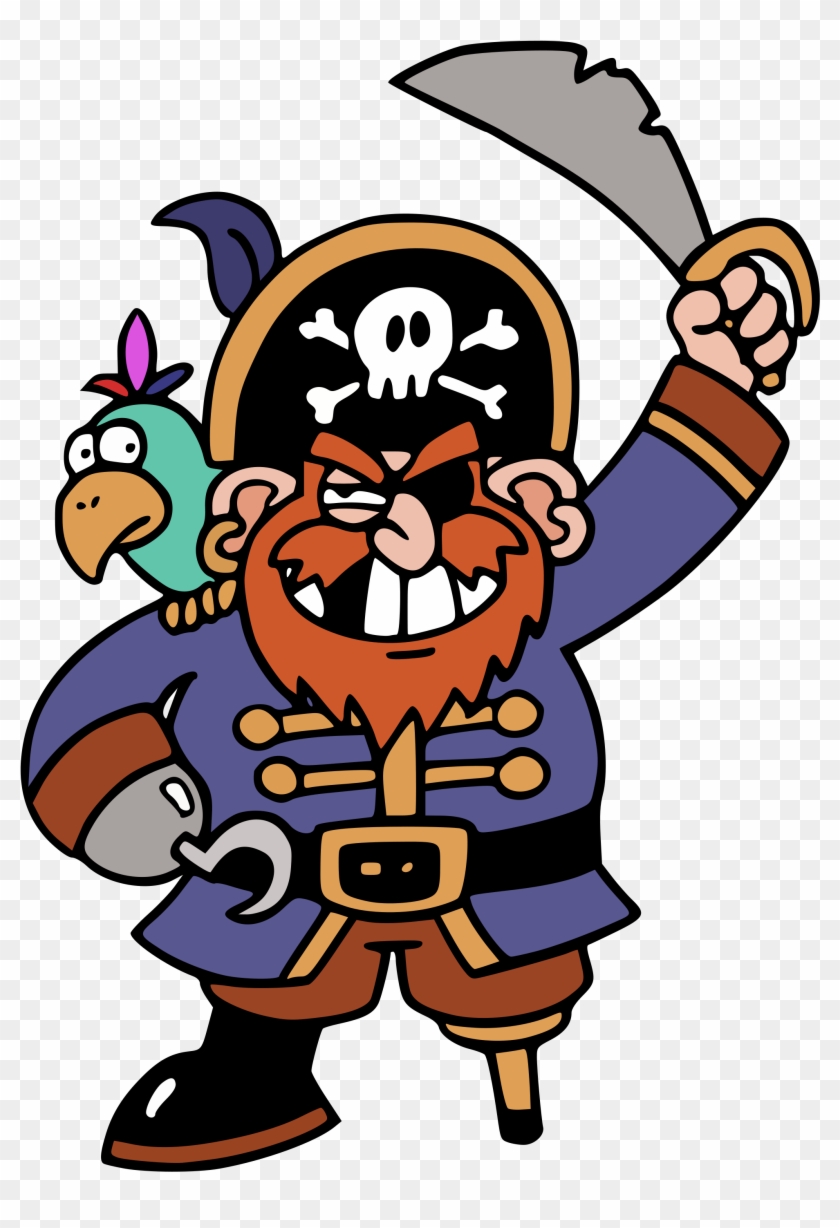 An Image Of A Pirate - Cartoon Pirate #411015