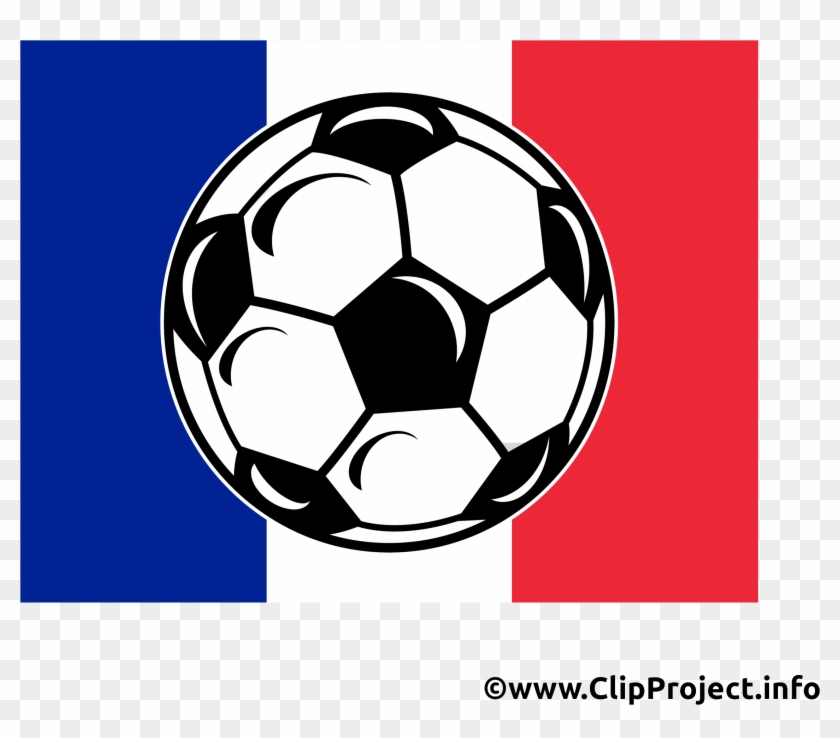 Ballon De Foot France Clipart Gratuit - Soccer Ball On Fire #411131