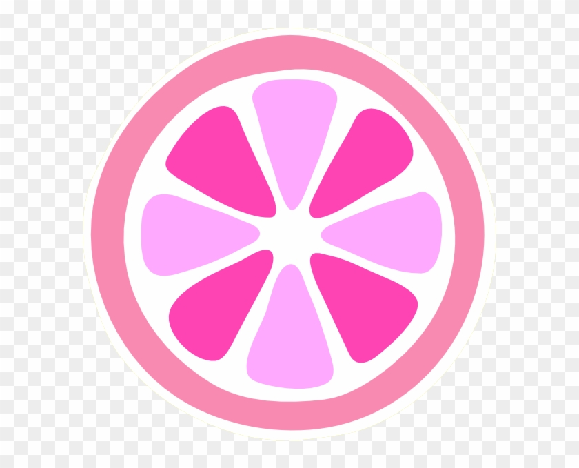 Pink Lemon Slice Clipart Download - Pink Lemonade Logo Png #411158