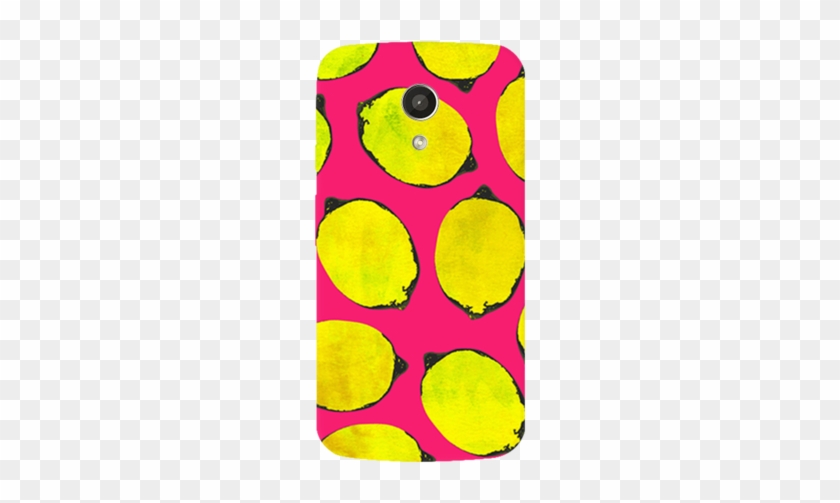 Lemon Pink Motorola Moto G 2nd Gen Case - Pop Art Background A4 #411246