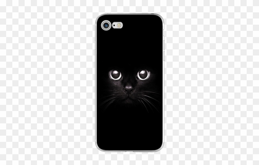 Animal Phone Silicone Case For Iphone X 8 4 4s 5 5s - Cat Face Eye Phone Case Cover For Iphone 5s 6 6s 7 #411300