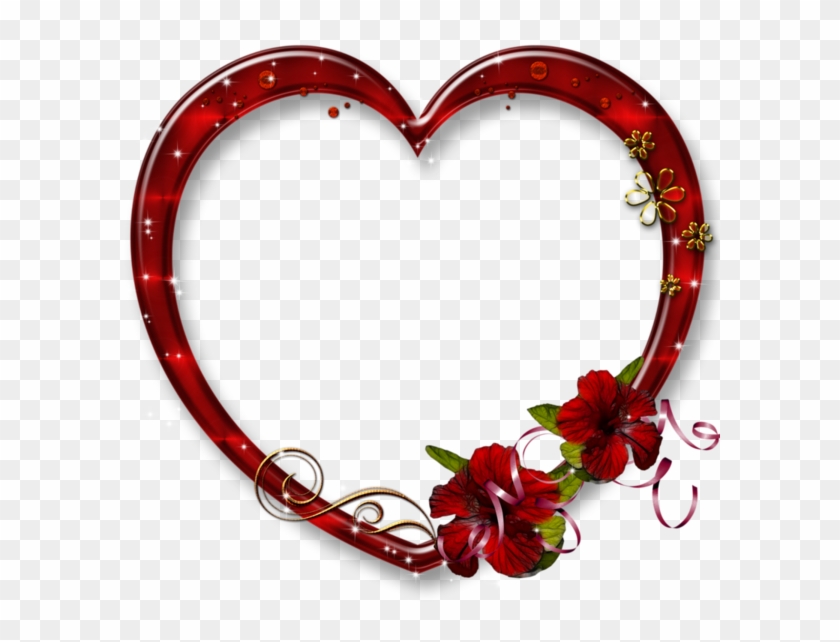 Coeur,tube,png - Love Photo Frame Png #411383