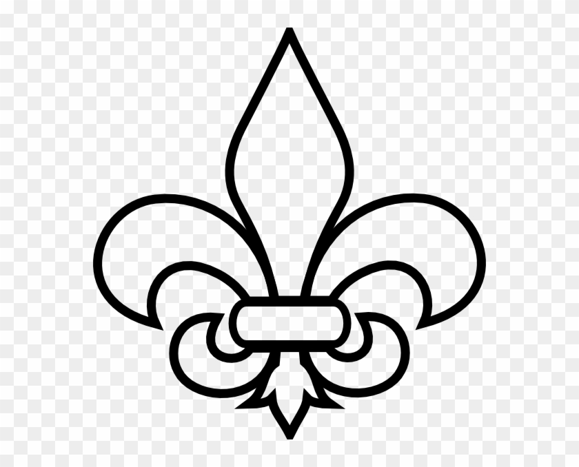 Fleur De Lis Drawing #411455