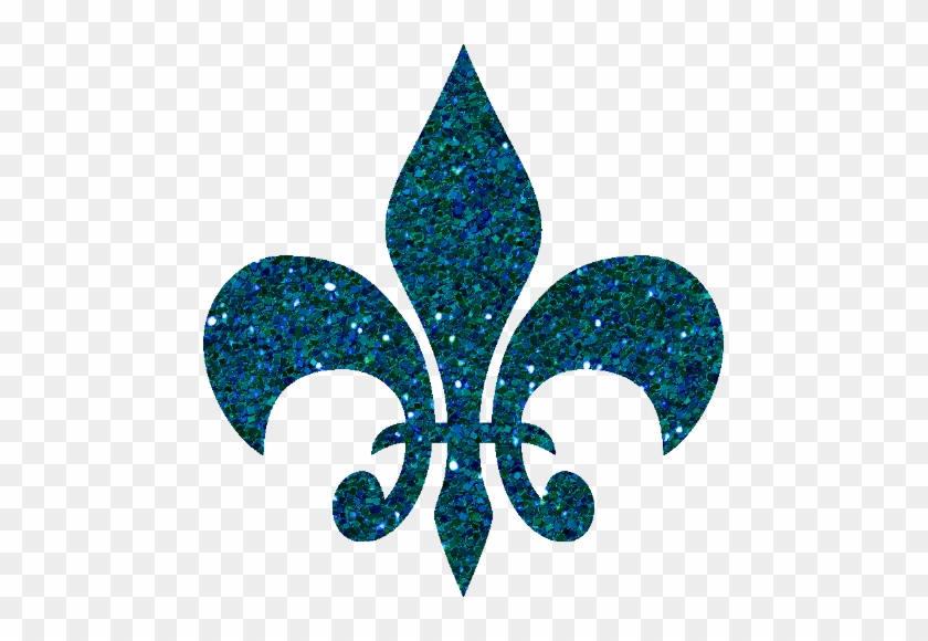 Fleur De Lis Aqua Png Clipart By Clipartcotttage - Blue And Green Fleur De Lis #411466