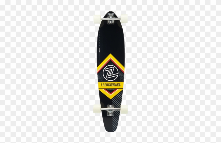 Z-flex Standby Roundtail Longboard Complete - Z Flex Delirium Cruiser 29 Skateboard - Blue #411595