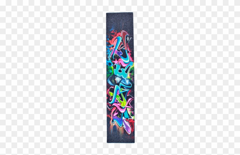 Sacrifice Graffiti Scooter Grip Tape - Sacrifice Graffiti Scooter Griptape #411613