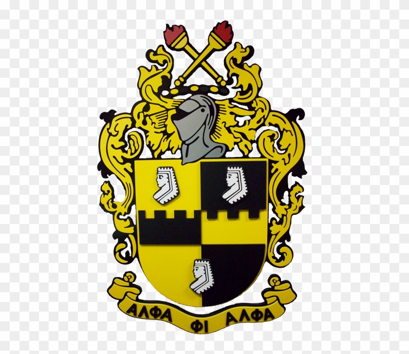 Picnic Clipart Fraternity - Alpha Phi Alpha Crest #411614