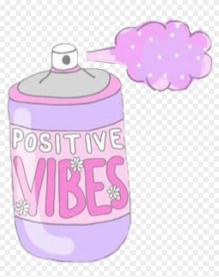 Tumblr Girl Pink Positive Vibes Interesting Remixit - Png Pastel #411694