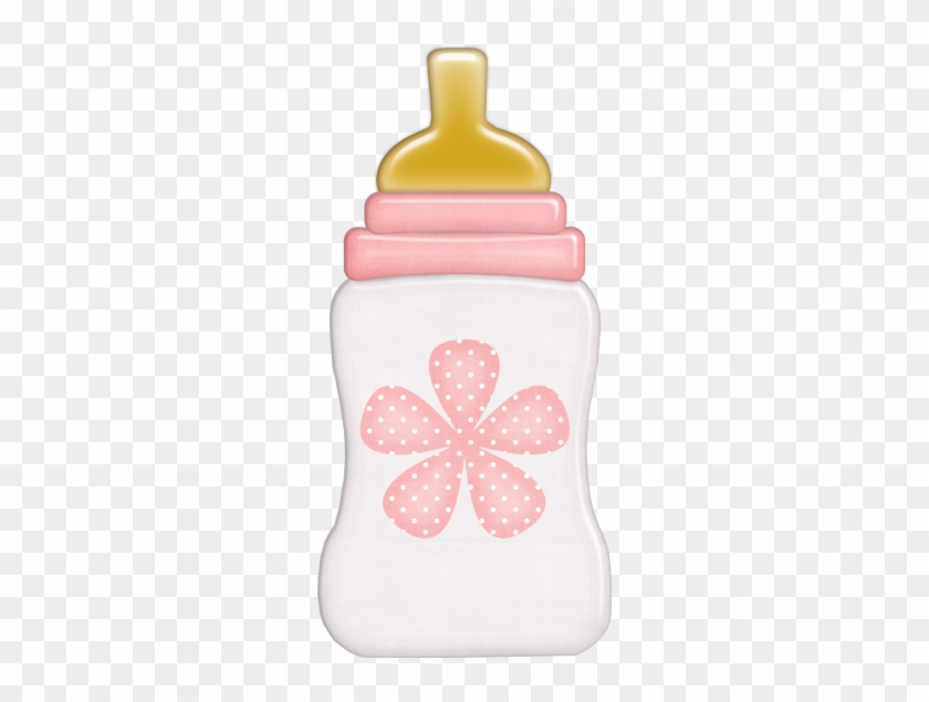 Pin Clip Art Baby Bottle - Baby Bottle Pink Art Craft #411778