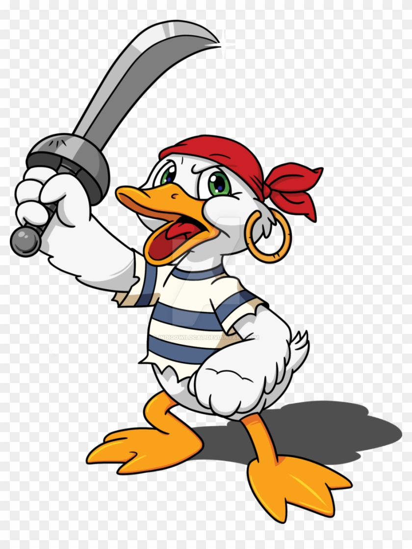Pirate Duck By Indigowildcat - Show Me Pictures Of Pirate Duck #411836