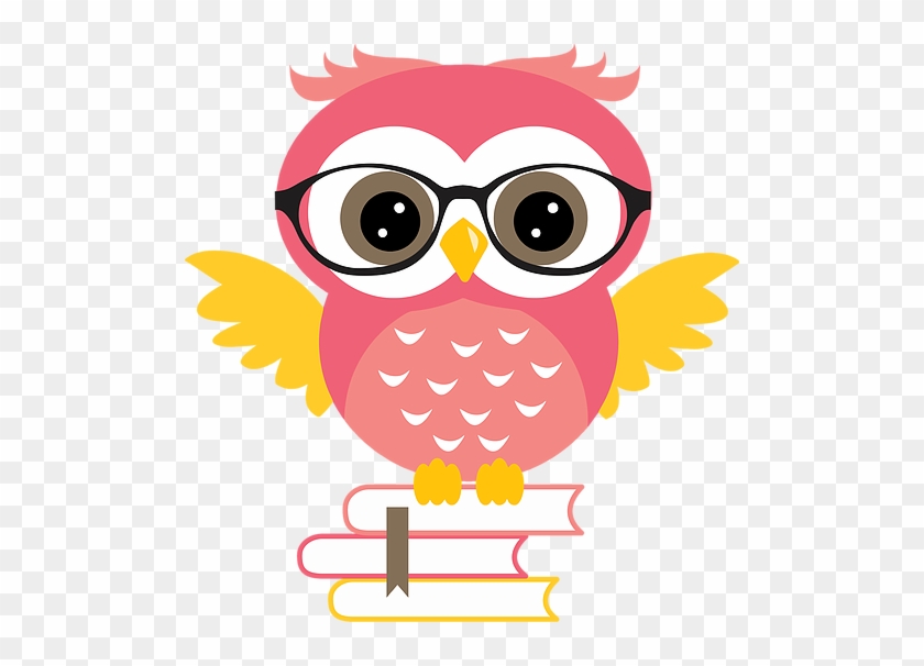 Owls - Meumundodeestudante - Coruja Rosa E Azul Png #411912