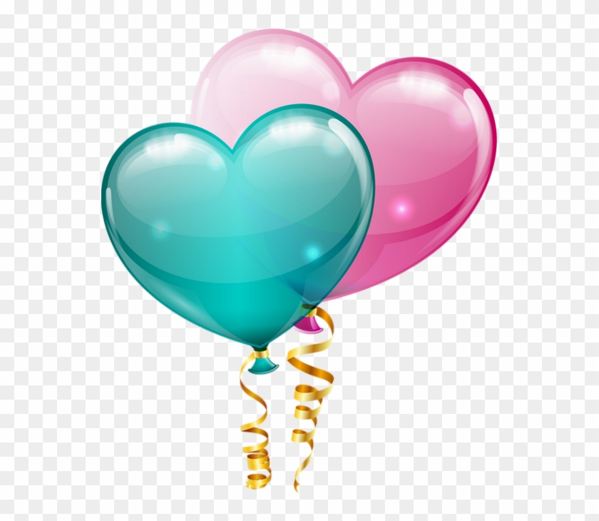 Balloons Clipart, Hearts - Heart #412127