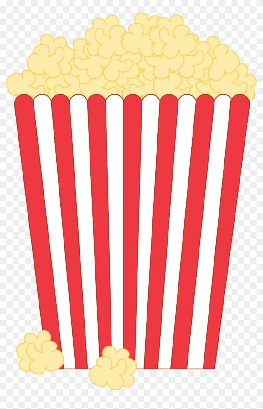 Free Carnival Clip Art Image - Popcorn Bucket Clip Art #412198