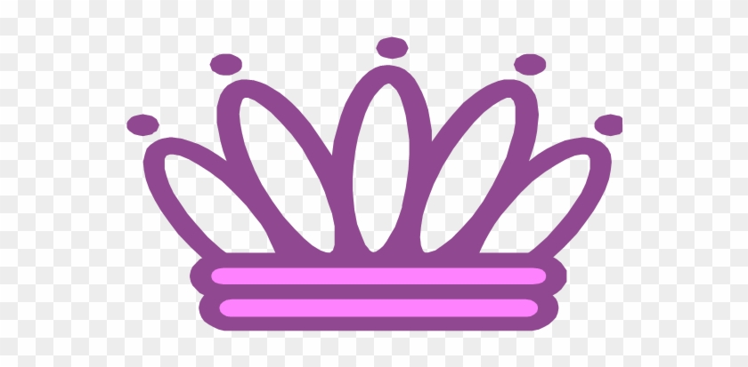Tiara Princess Crown Clipart Free Free Image At Vector - Purple Princess Crown Png #412239