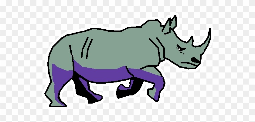 The Charging Rhino Logo Becomes The Official Primary - Hampton Roads Rhinos Concept Logos #412261