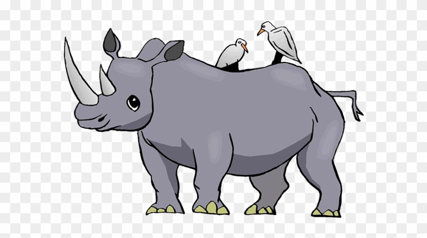 Rhinoceros Images Animals Homepage - Cartoon Rhinos #412266