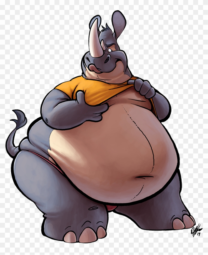Rhino - Cartoon #412288
