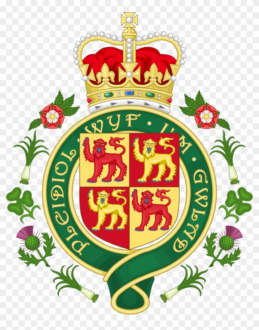 Royal Badge Of Wales - Wales Coat Of Arms #412332