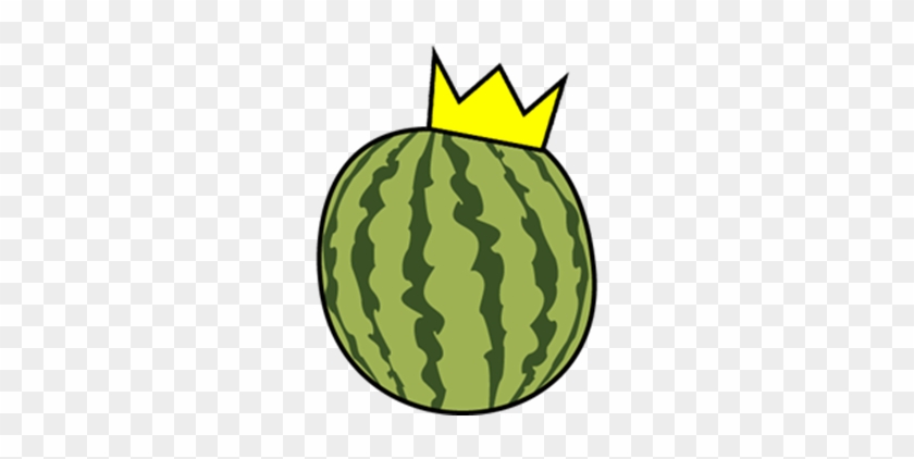 Simple Crown Version By Mechsoldiersalvatore - Melon With A Crown #412536