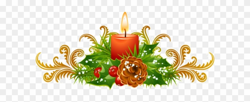 Christmas Candle Clipart Free #412548